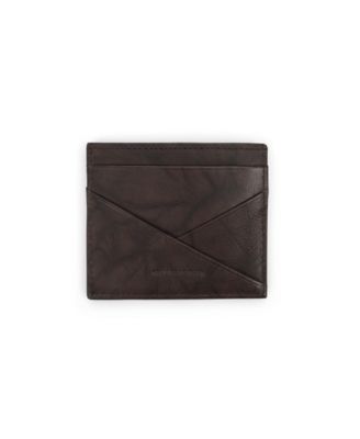 Men's RFID Leather Slimfold Wallet with Removable Magnetic Card Case