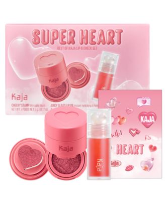 Kaja - 3-Pc. Super Heart Lip & Cheek Set