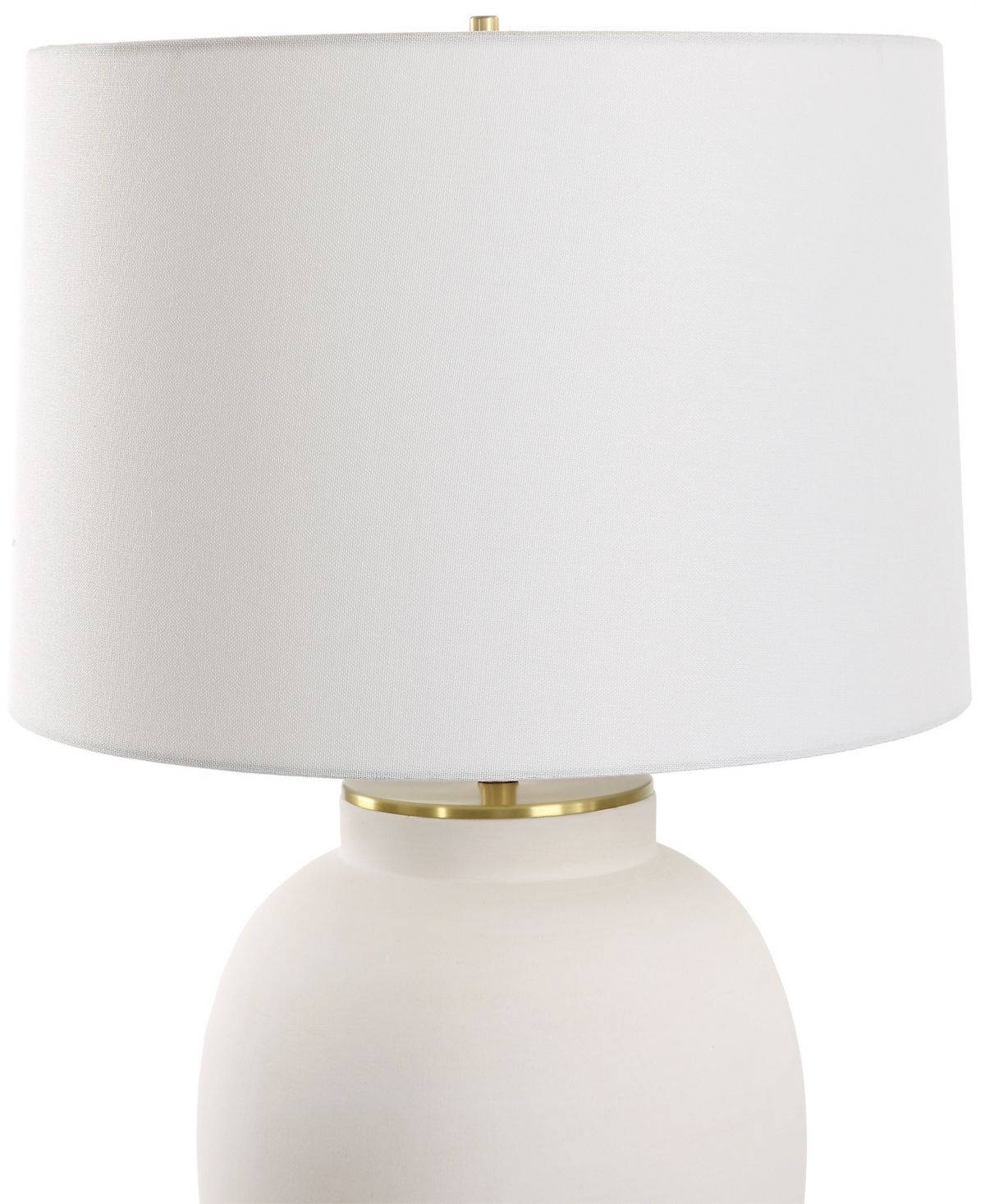 Uttermost 29" Adelaide Table Lamp In White