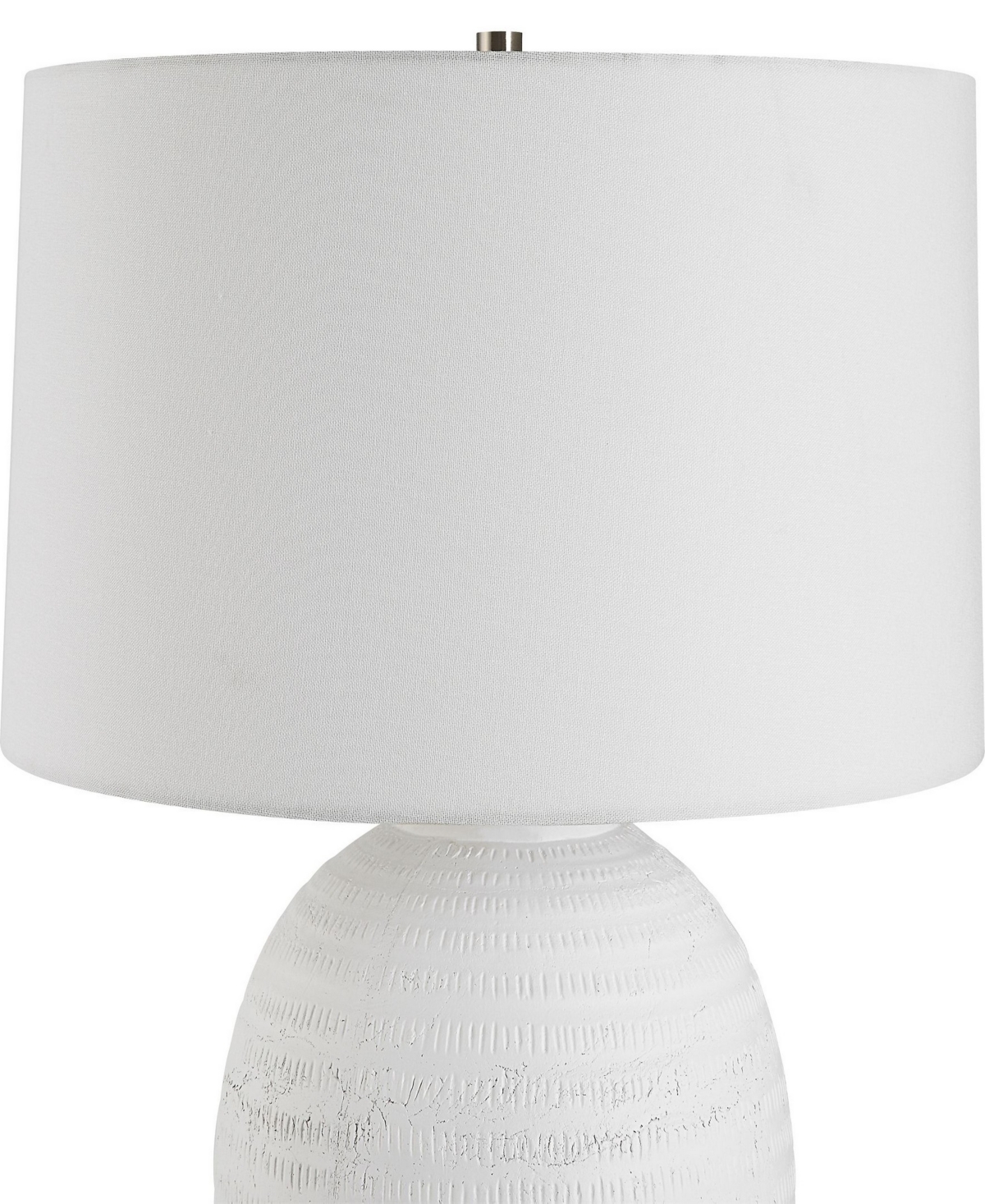 Shop Uttermost 28.5" Reyna Table Lamp In White