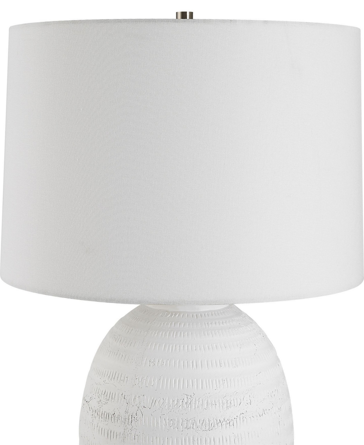 Uttermost 28.5" Reyna Table Lamp In White