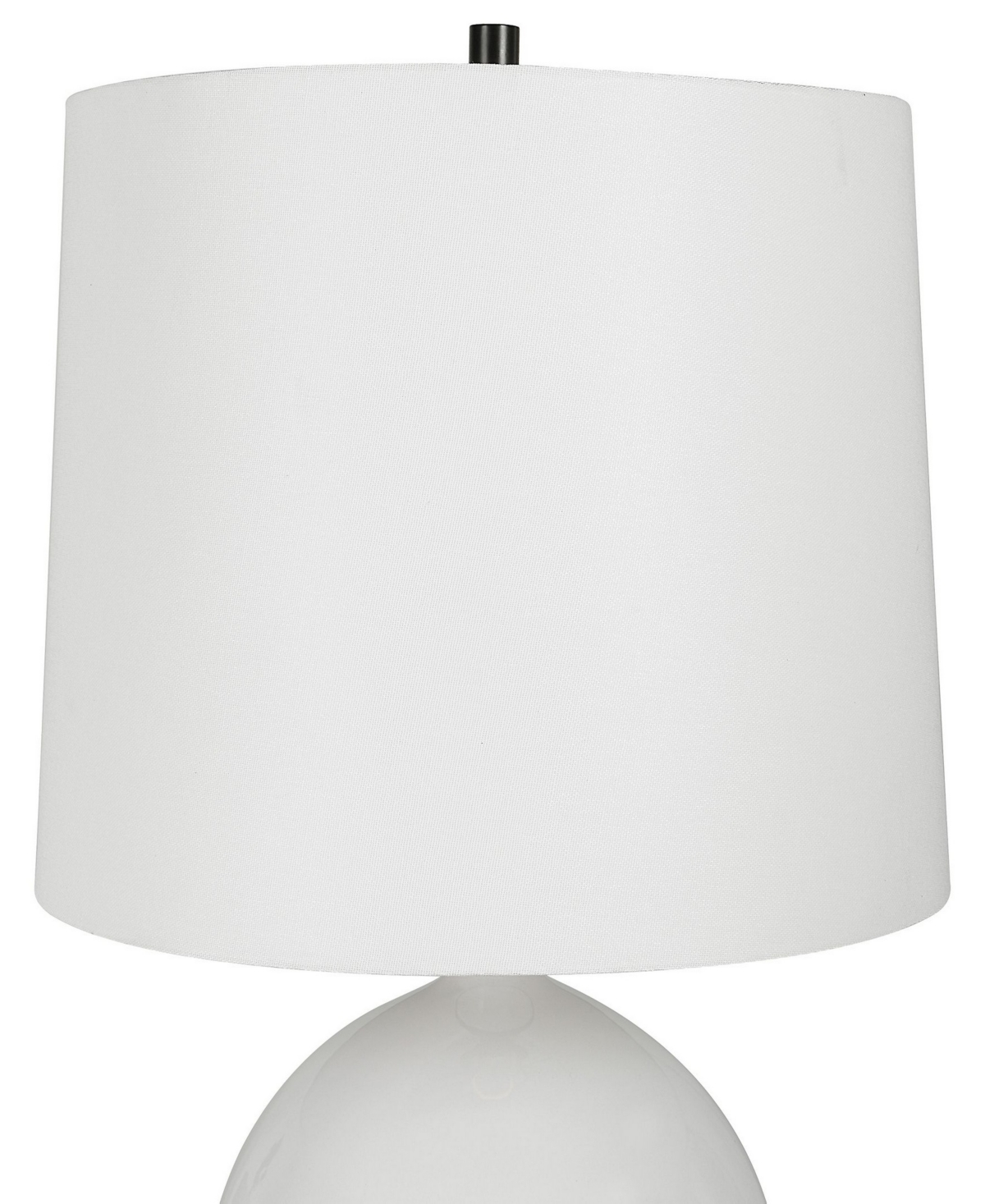 Uttermost 26" Collar Table Lamp In White