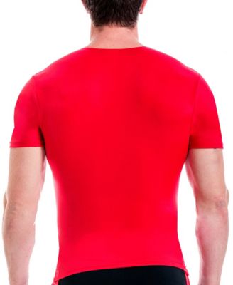 Men's Compression Activewear Short Sleeve V-Neck T-shirt