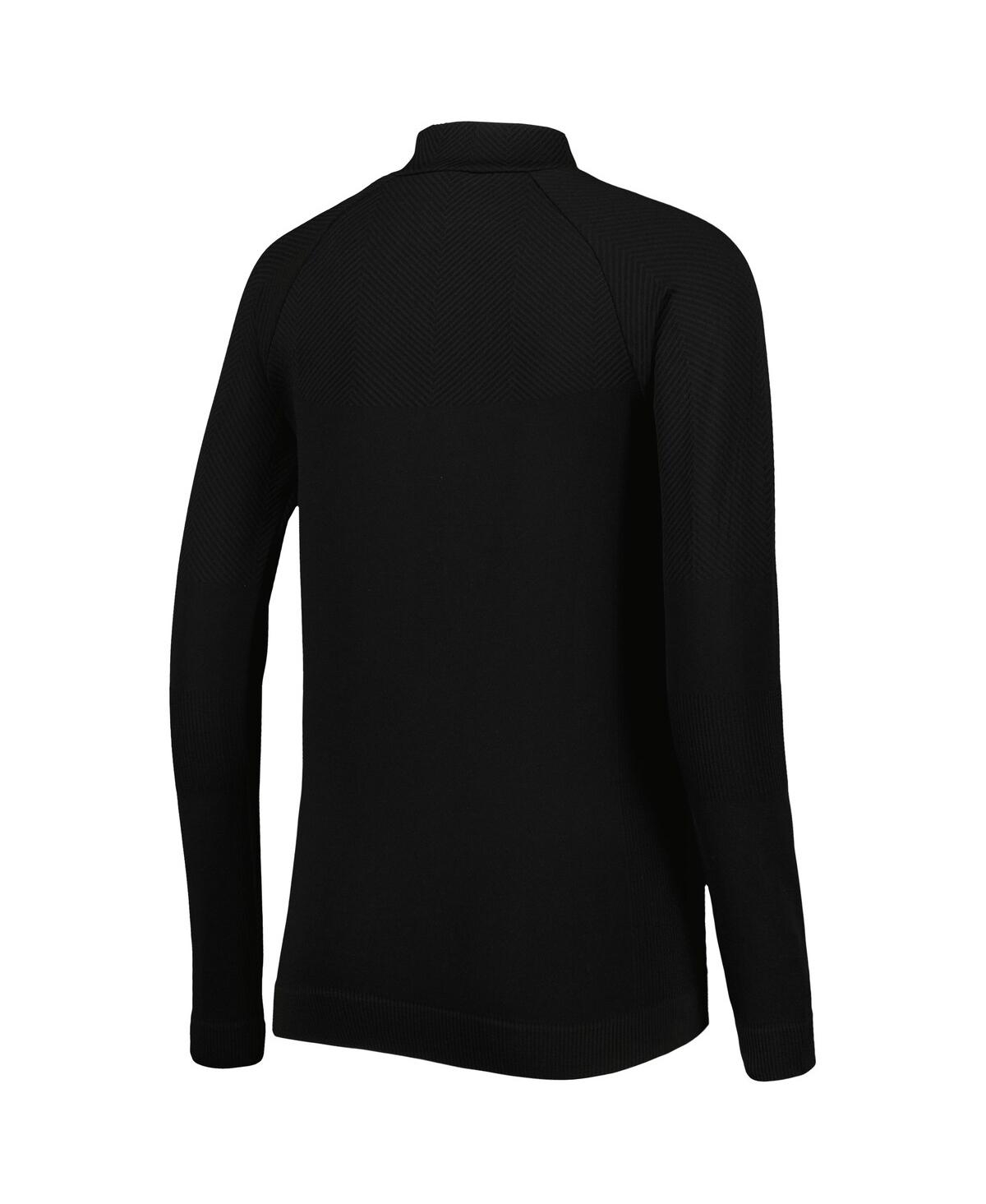 Shop Levelwear Women's  Black Boston Red Sox Energy Quarter-zip Jacket
