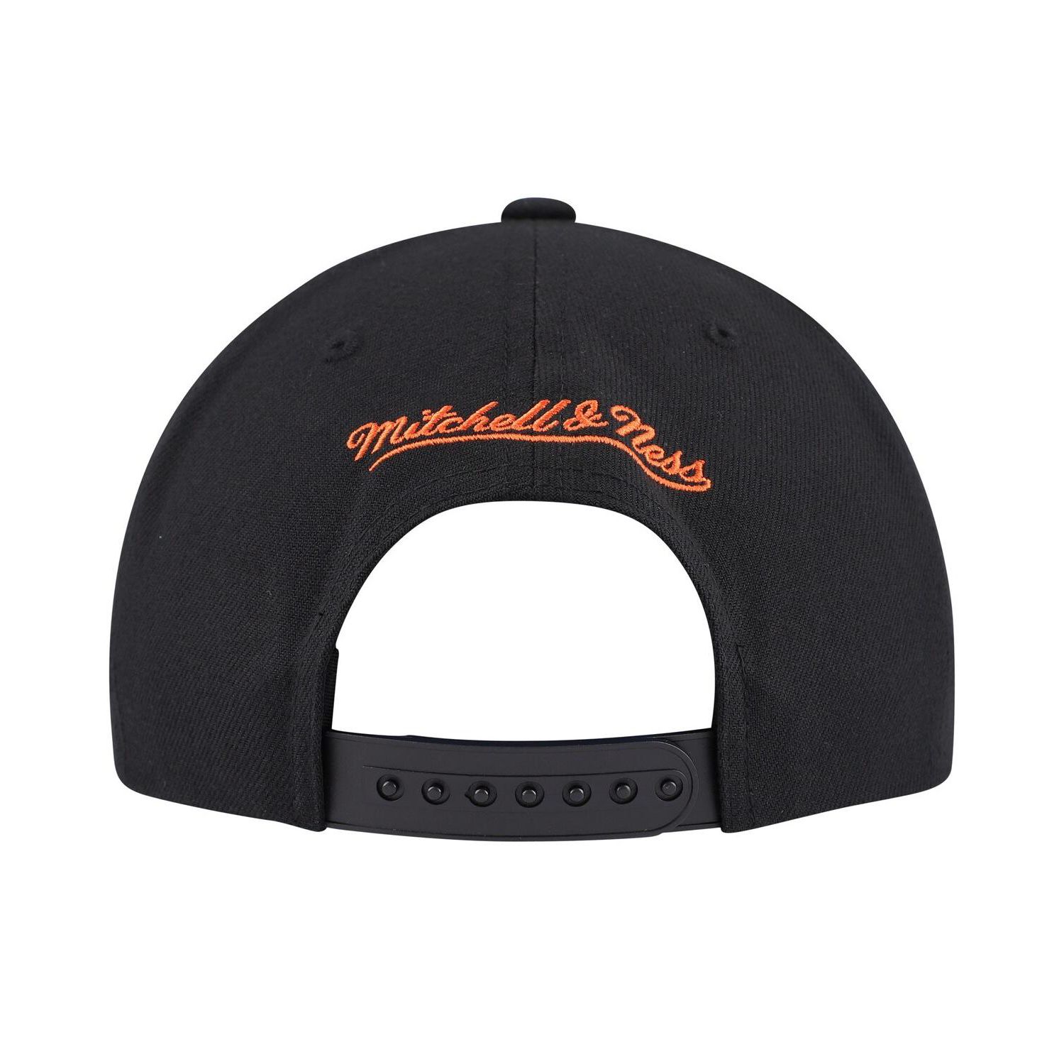 Men's Black Edmonton Oilers Core Team Script 2.0 Snapback Hat
