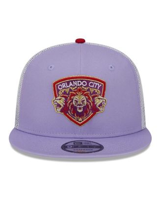 Men's Purple Orlando City SC Jersey Hook Trucker 9FIFTY Snapback Hat