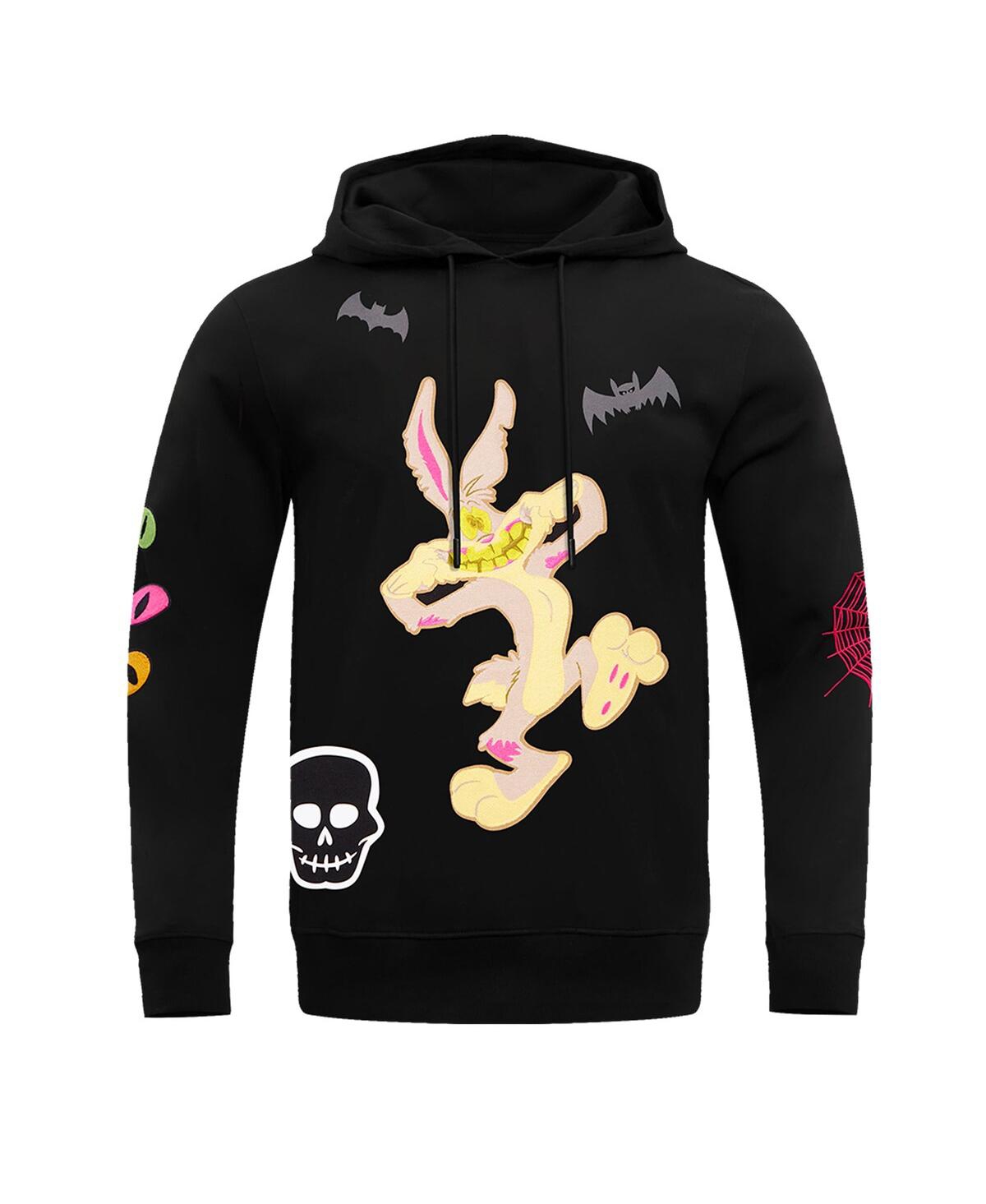 Shop Freeze Max Men's And Women's  Black Looney Tunes Bugs Boogey Horror Pullover Hoodie