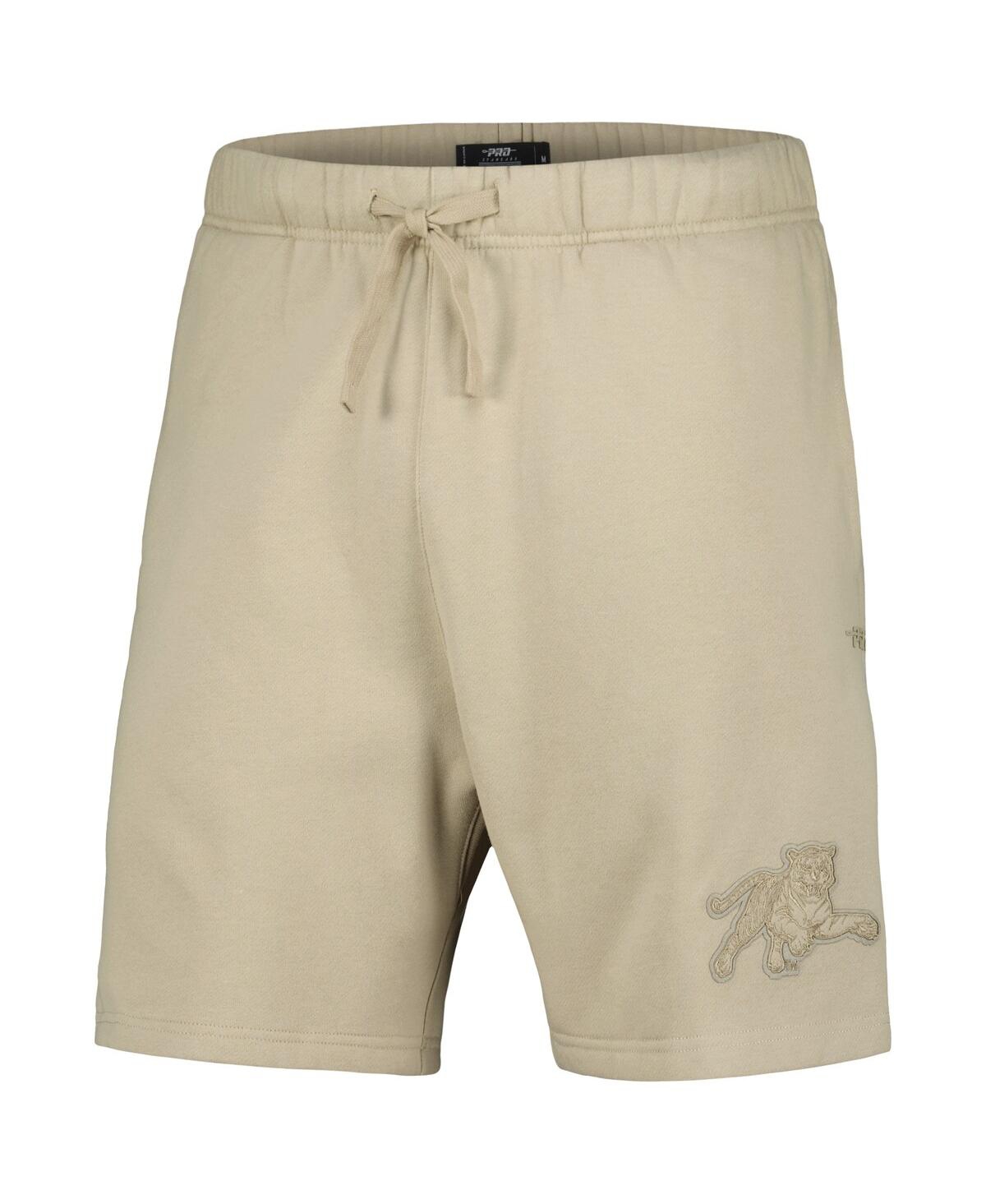 Shop Pro Standard Men's  Tan Jackson State Tigers Neutral Relaxed Shorts