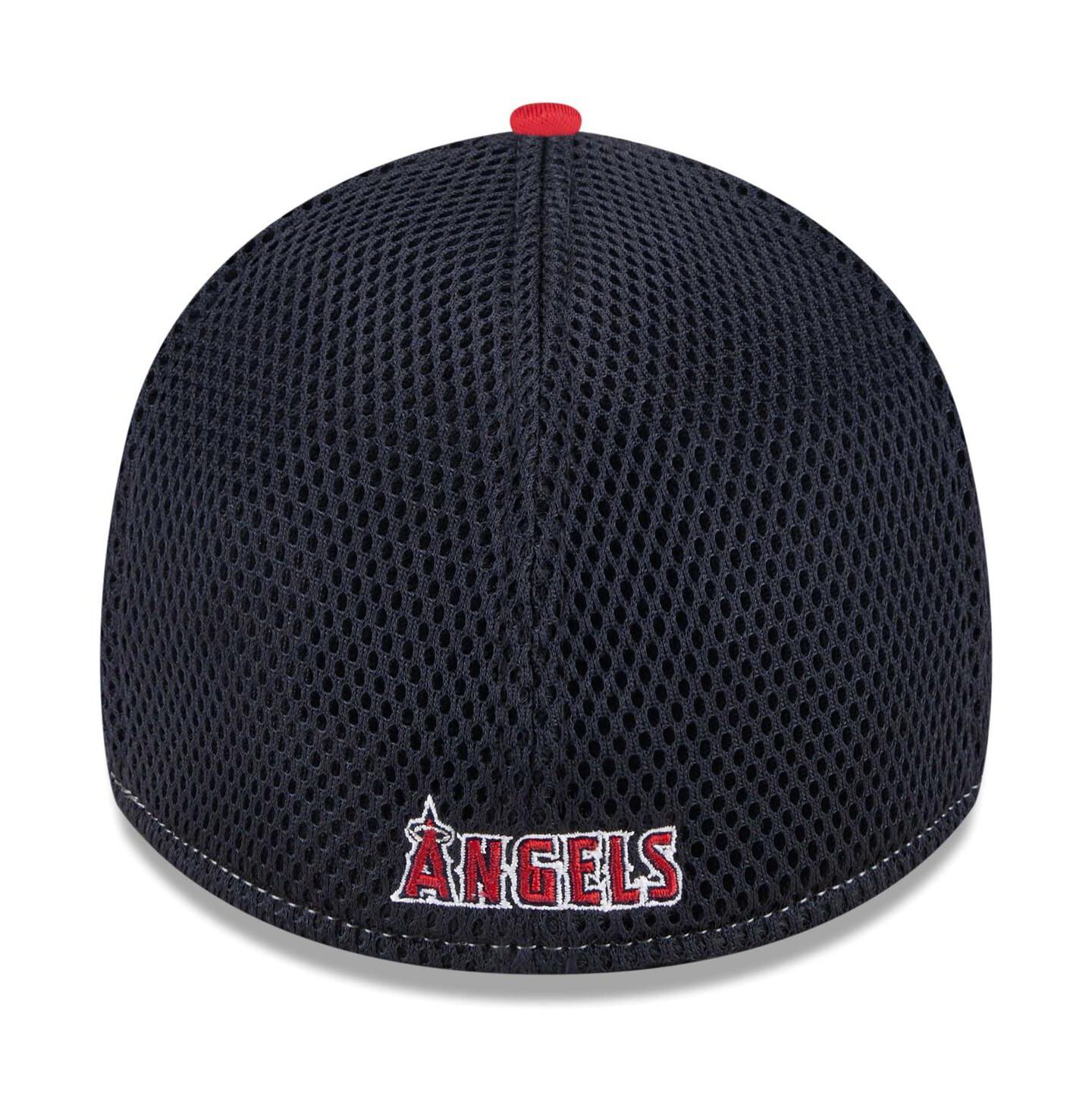 Мужская кепка New Era Red Los Angeles Angels Neo 39THIRTY Flex Hat — фото 4