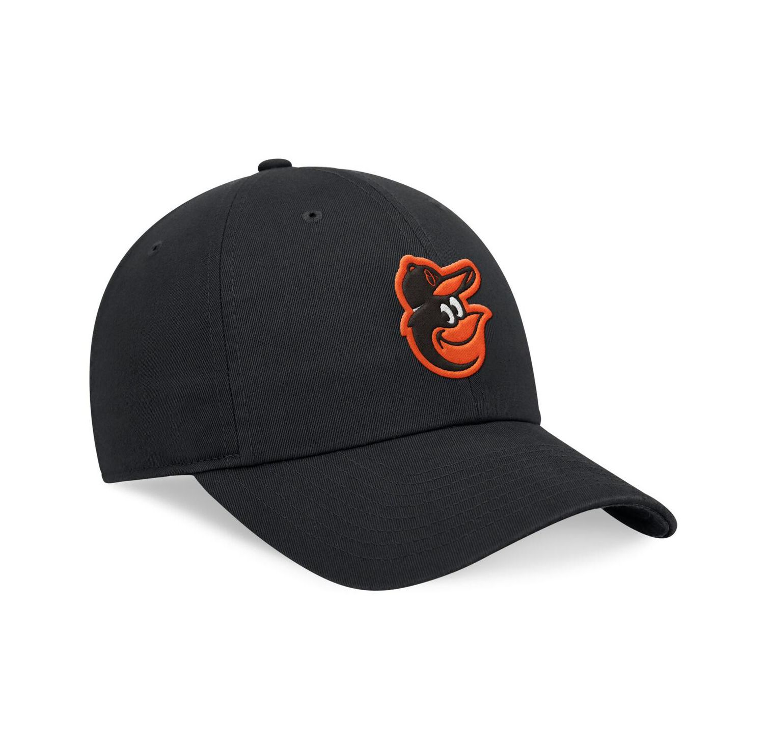 Men's Black Baltimore Orioles Evergreen Club Adjustable Hat