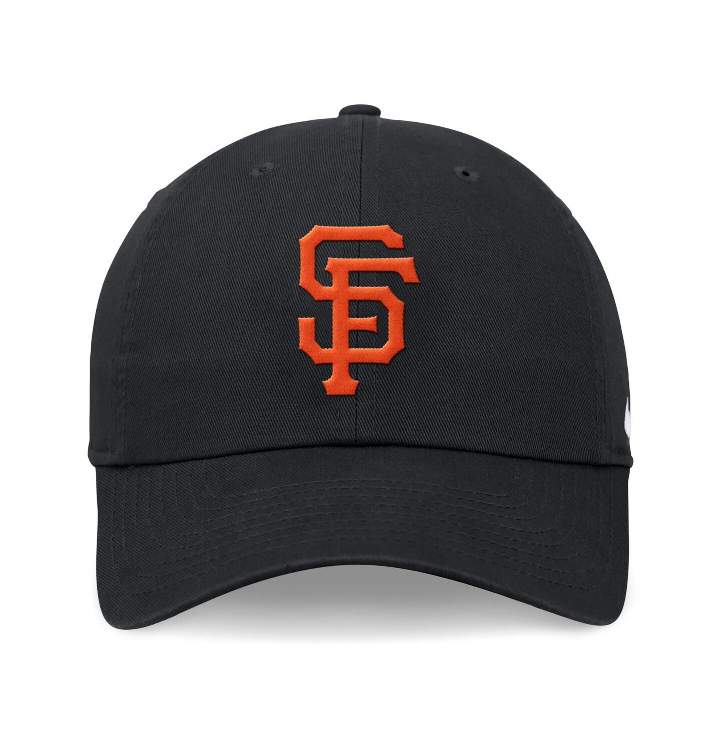 Мужская кепка Nike Black San Francisco Giants Evergreen Club Adjustable Hat — фото 3