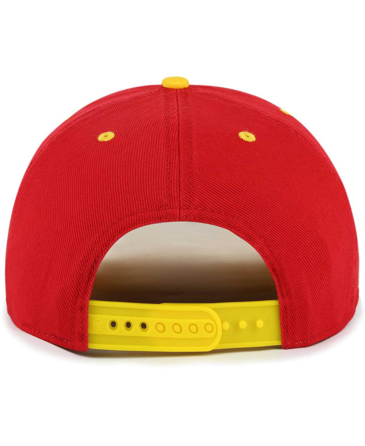 Men's '47 BrandMaryland Terrapins Double Header Hitch Adjustable Hat - Red