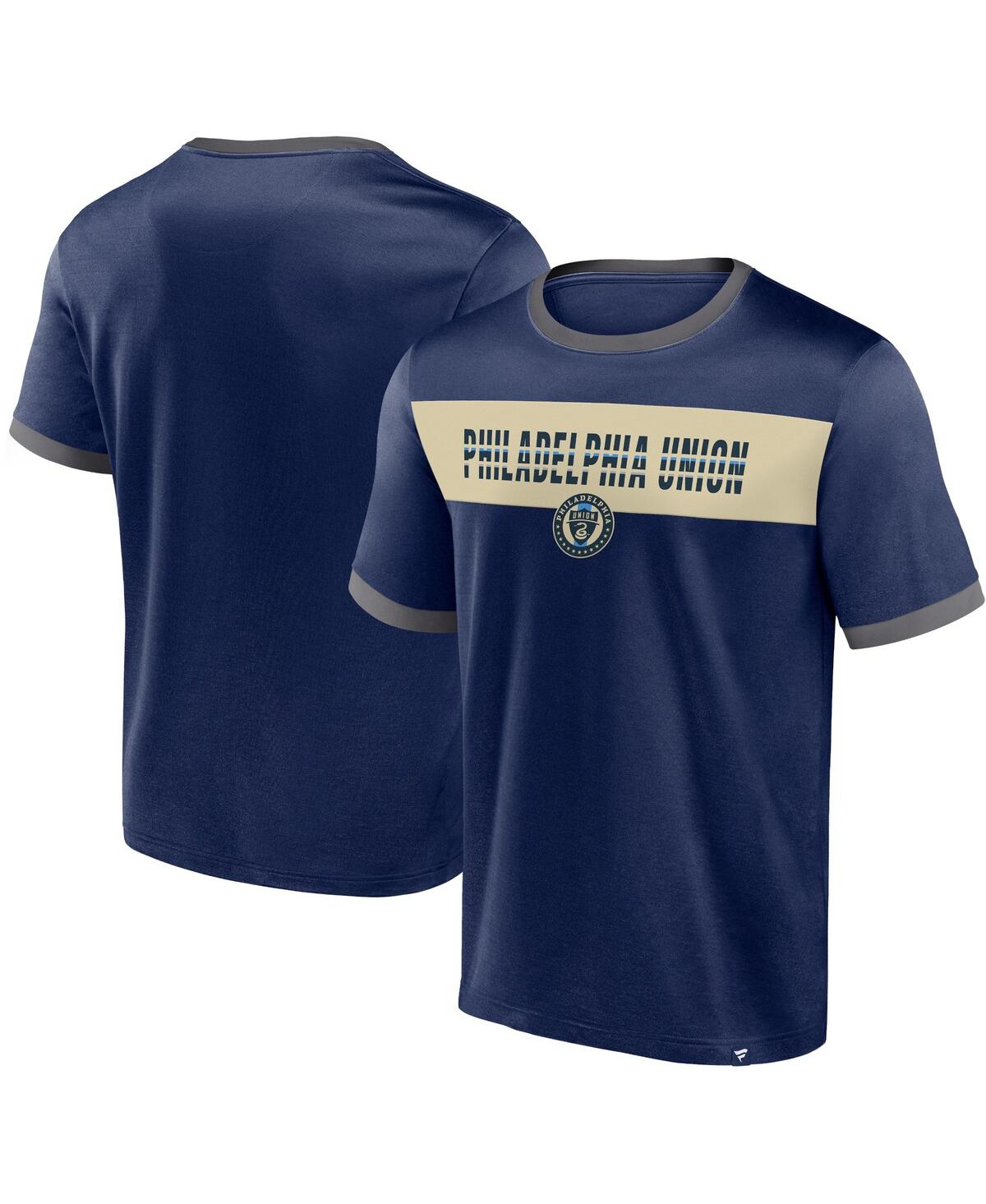 Men's Fanatics Navy Philadelphia Union Advantages T-shirt - Navy