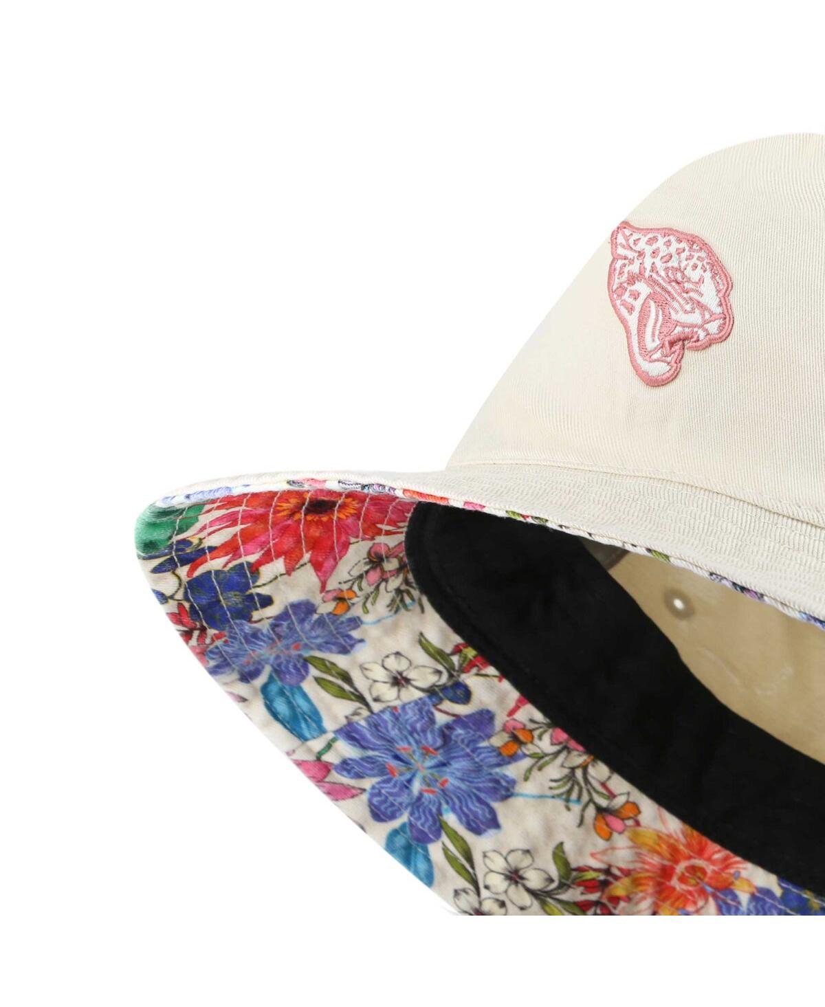 Shop 47 Brand Women's ' Natural Jacksonville Jaguars Pollinator Bucket Hat
