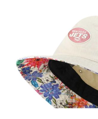 Women's Natural New York Jets Pollinator Bucket Hat