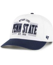 Men's '47 White Penn State Nittany Lions Chamberlain Hitch Adjustable Hat