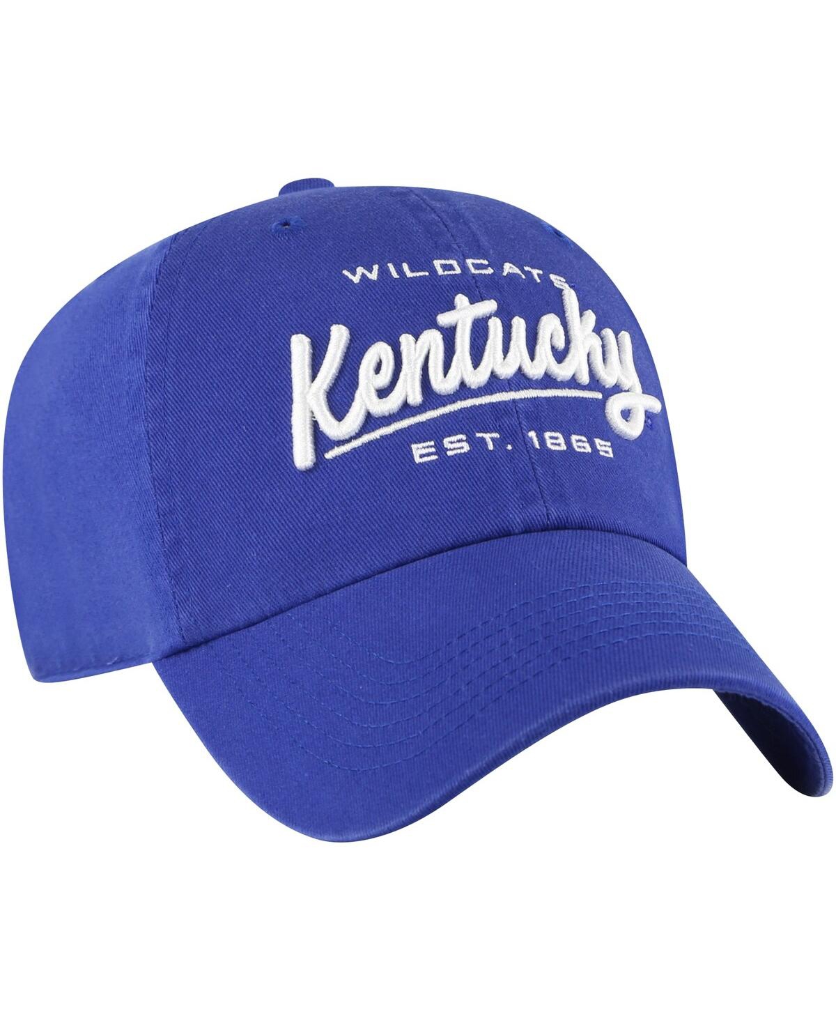 47 Brand Women's ' Royal Kentucky Wildcats Sidney Clean Up Adjustable Hat In Royal