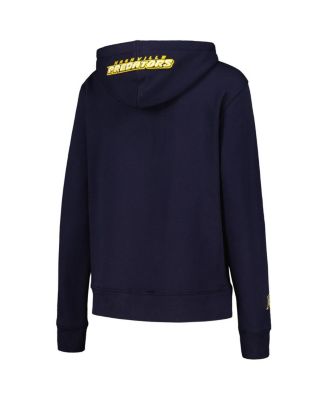 Women's Navy Nashville Predators Classic Chenille Pullover Hoodie