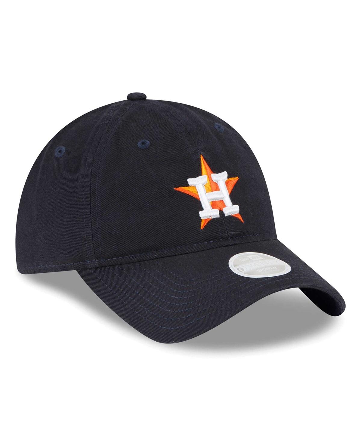 Women's New EraHouston Astros Team Logo Core Classic 9TWENTY Adjustable Hat - Navy