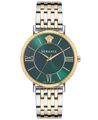 Versace - Men's Swiss Two-Tone Stainless Steel Bracelet Watch 42mm