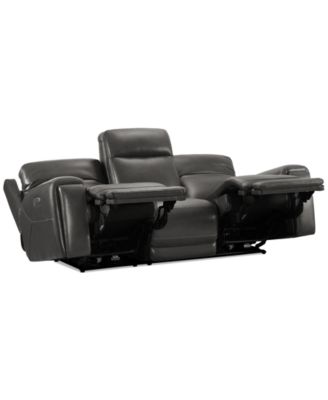 Varsani 90" Zero Gravity Leather Sofa, Created for Macy's