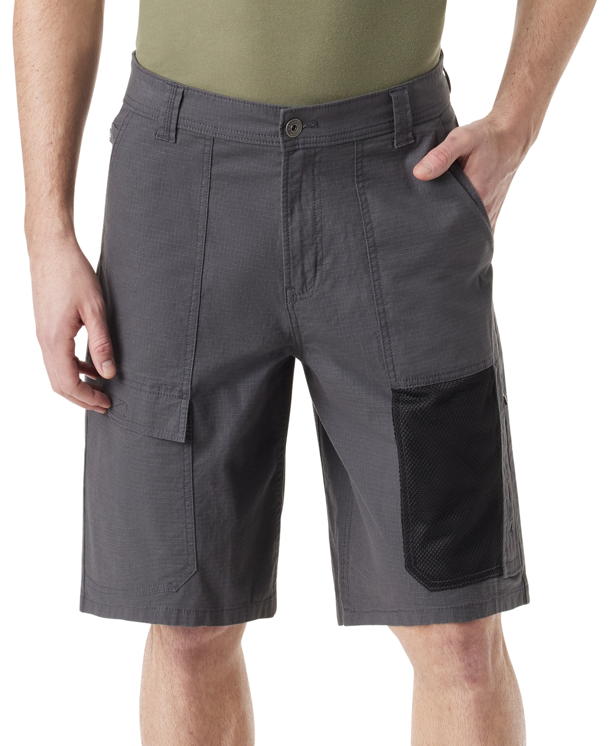 Shop Bass Outdoor Men's Explorer Cargo 11" Shorts In Forged Iron