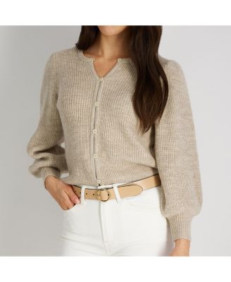 Women's Two-In-One Center Bar Reversible Genuine Leather Belt