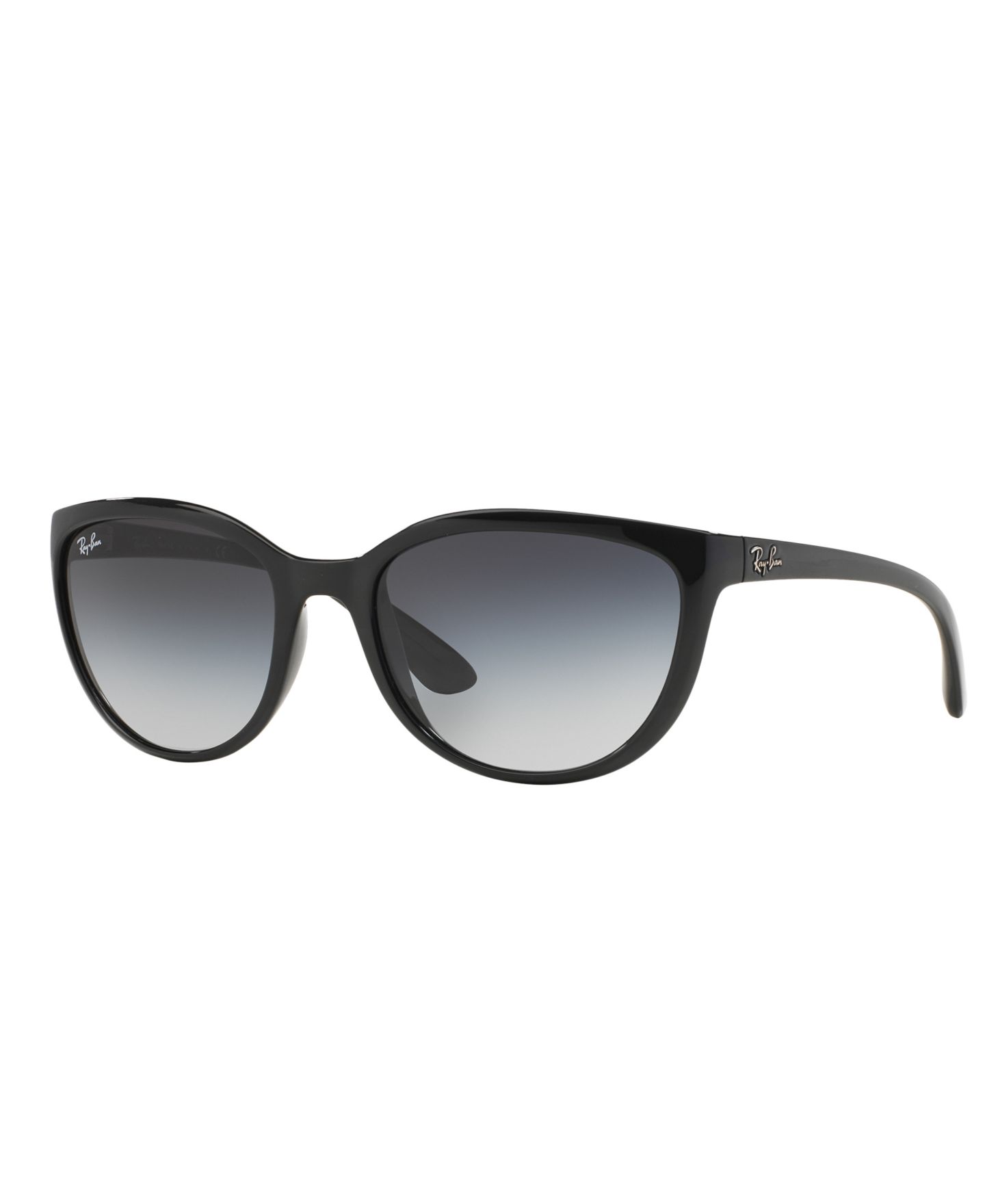Женские солнцезащитные очки Ray-Ban Emma Sunglasses, RB4167, цвет: Чёрный — фото 1