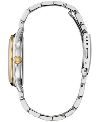 Eco-Drive Women's Disney Empowered Minnie Mouse Two-Tone Stainless Steel Bracelet Watch 36mm