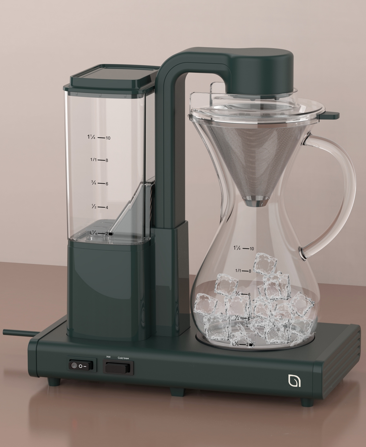 Willow Kitchen Willow Automatic Pour Over Coffee Maker In Green