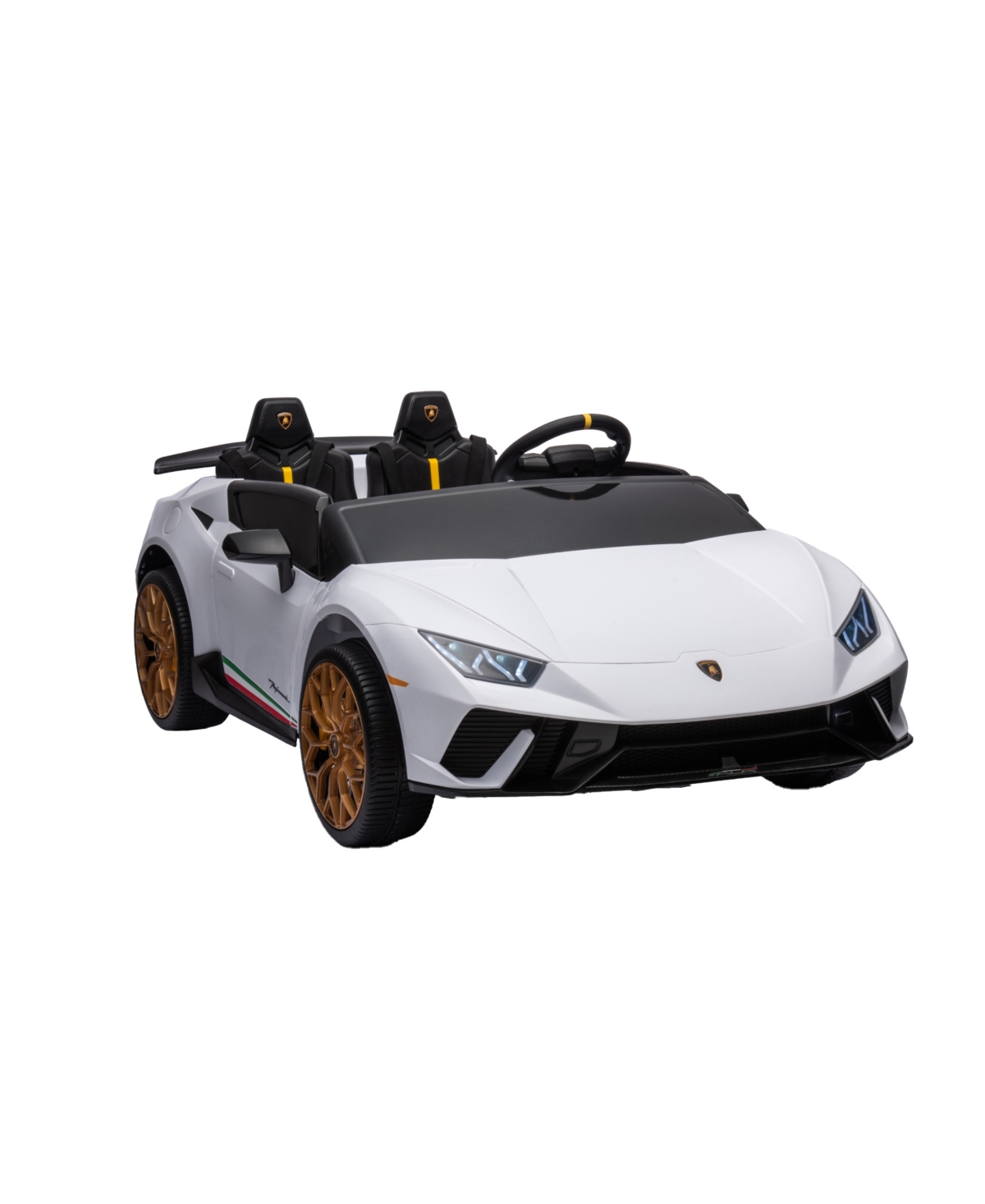 Freddo Lamborghini Huracan 24v 2-seater Ride-on In White