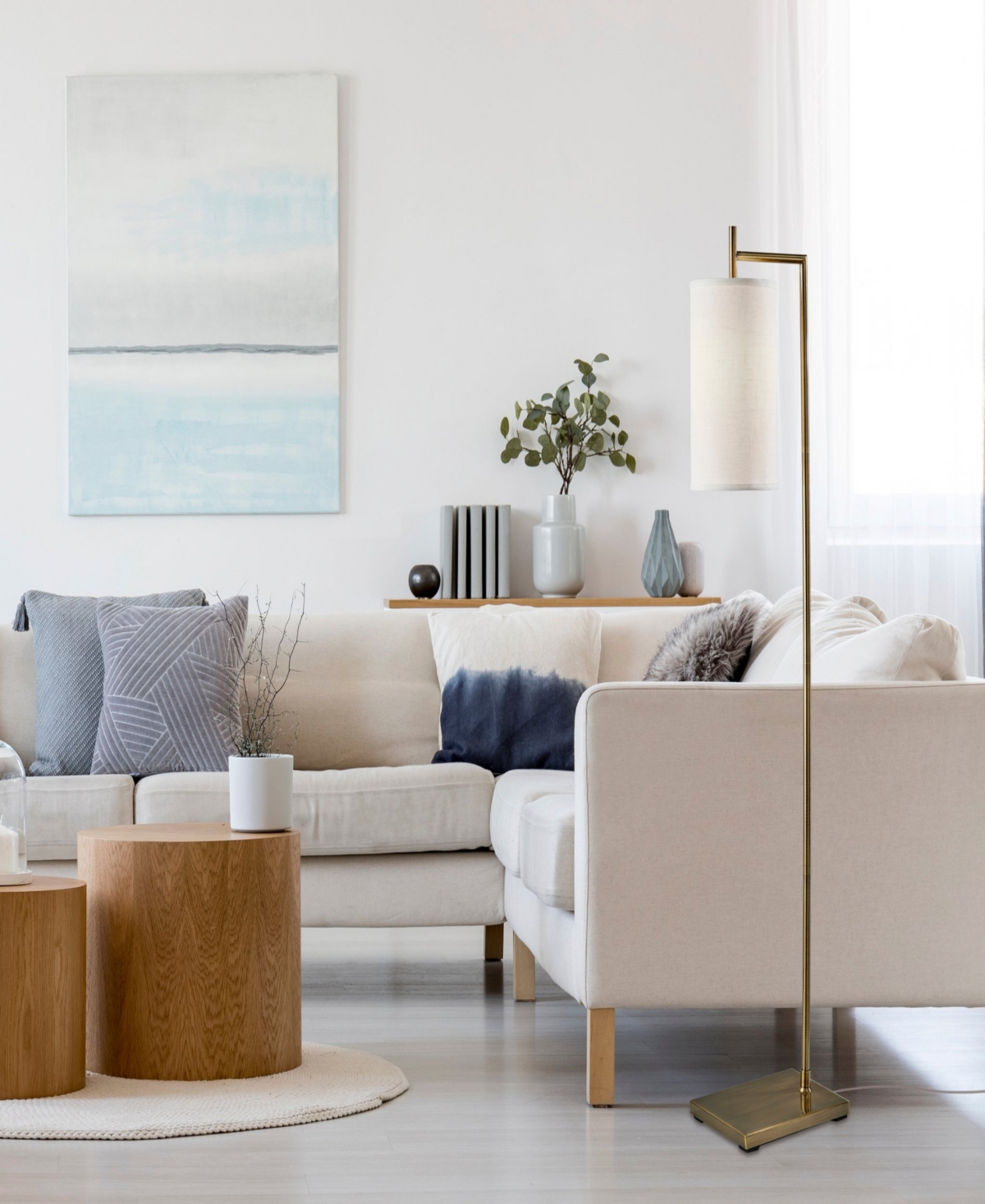 ADESSO 65" ZION FLOOR LAMP