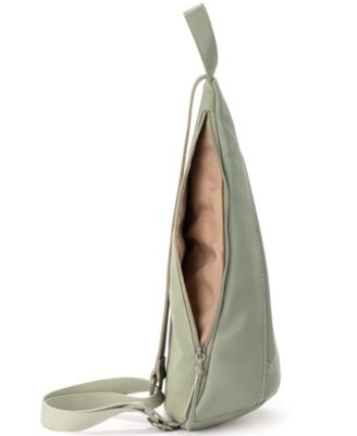 Women's Geo Sling Leather Backpack