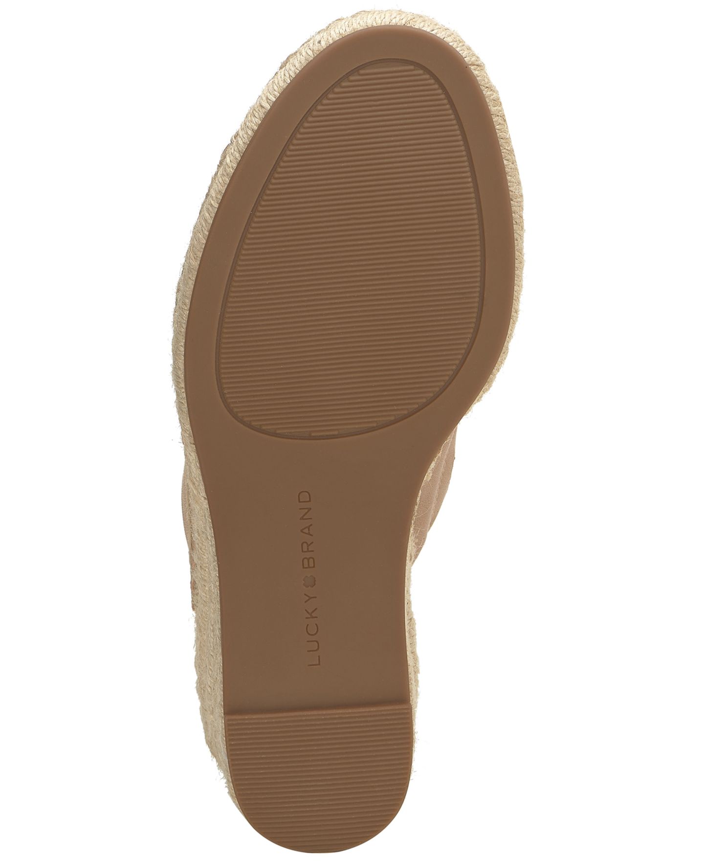 Женские сандалии Lucky Brand Cabriah Platform Wedge, цвет: Кожаный, вариант 1 — фото 5