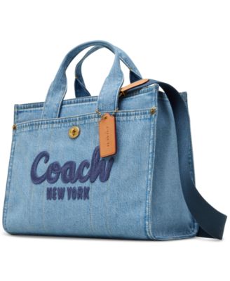 Denim Cargo Medium Tote