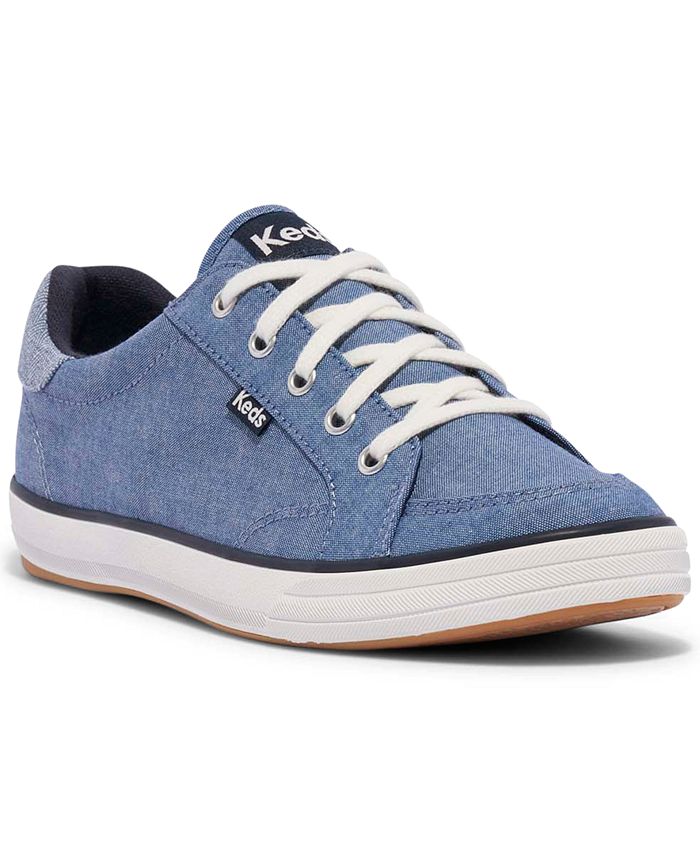 Keds Women's Center III Canvas Casual Sneakers from Finish Line - Macy's