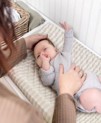 Cotton Stripe Change Pad Cover