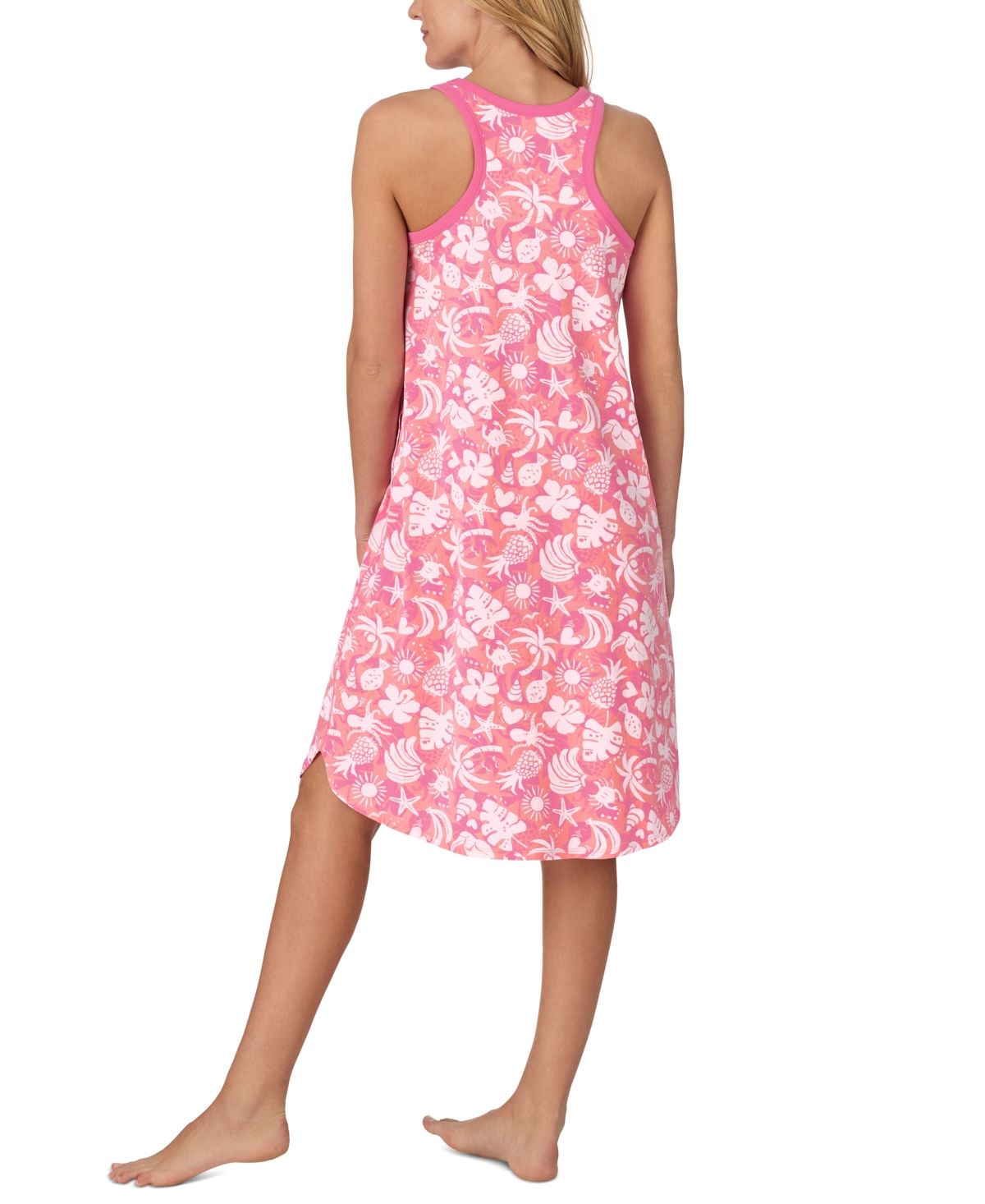 Cuddl Duds Women's Printed Sleeveless Nightgown