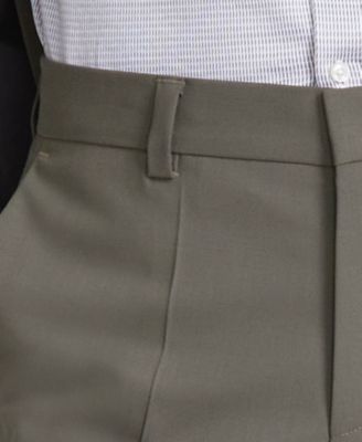 Men's Modern-Fit Solid Suit Separate Pants