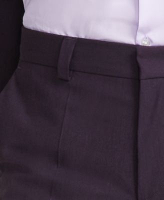 Men's Modern-Fit Solid Suit Separate Pants