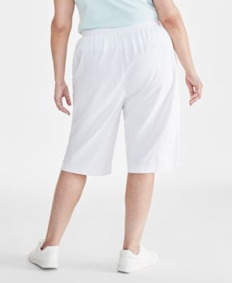 Plus Size Knit Pull-On Skimmer