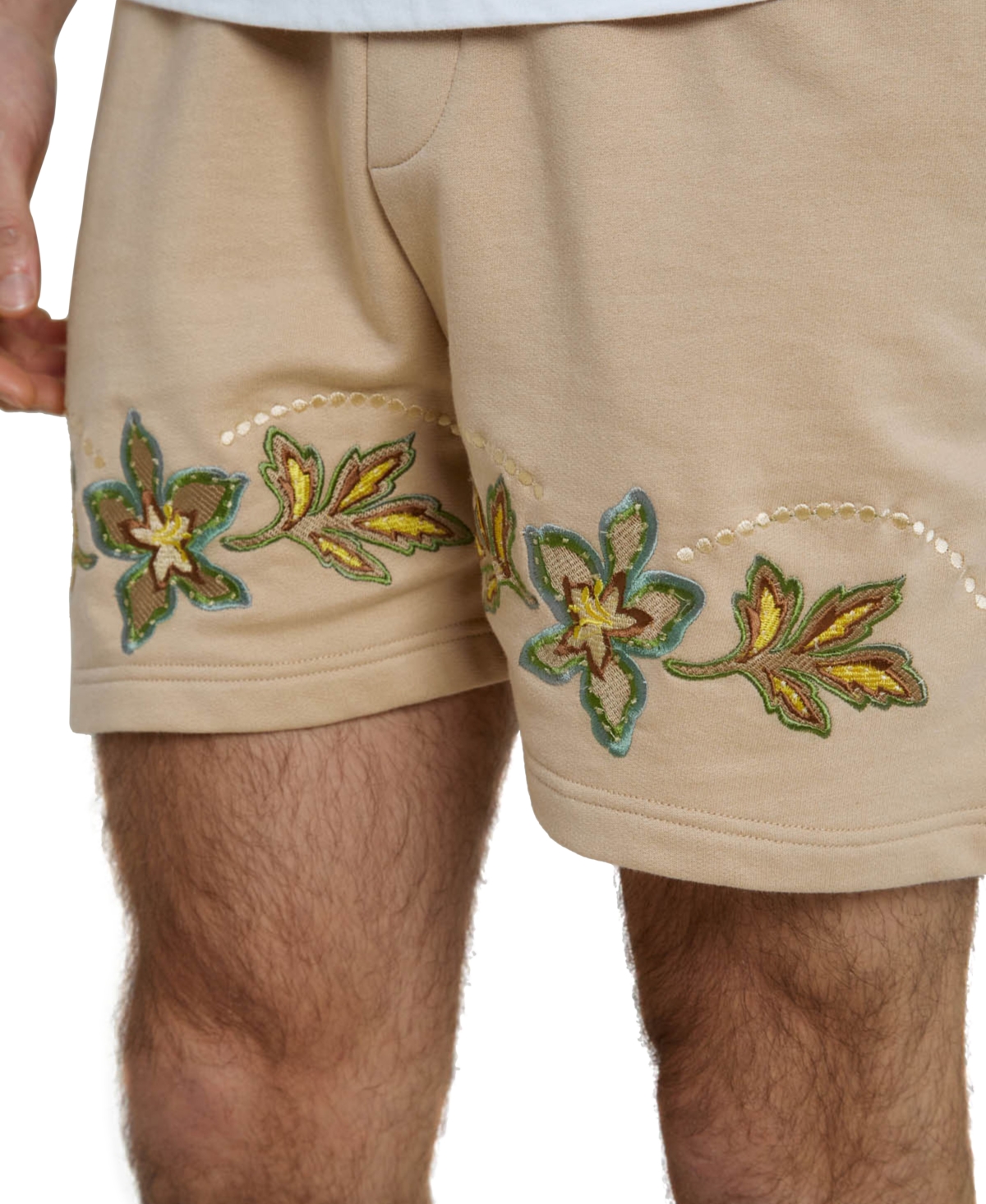 Native Youth Men's Floral Jersey Shorts