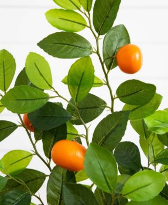 3ft. Artificial Tangerine Tree