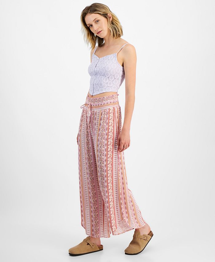 Gabby Gaucho pants (grey multi colors ) main image 1