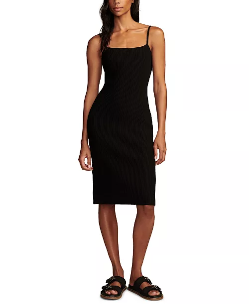 women's rib-knit mini dress