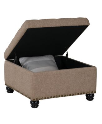 28" Designs4Comfort Herald Square Ottoman Coffee Table
