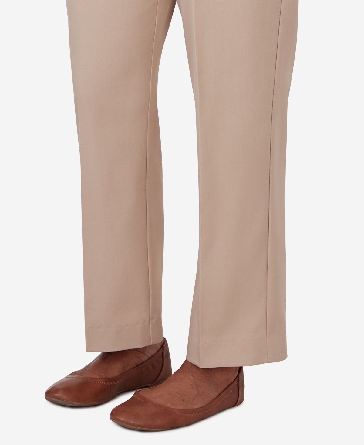Alfred Dunner Women's Tuscan Sunset Twill Short Length Capri Pants