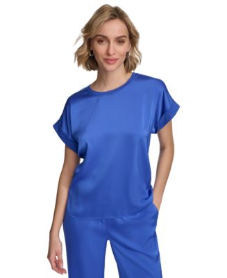macy's calvin klein womens tops