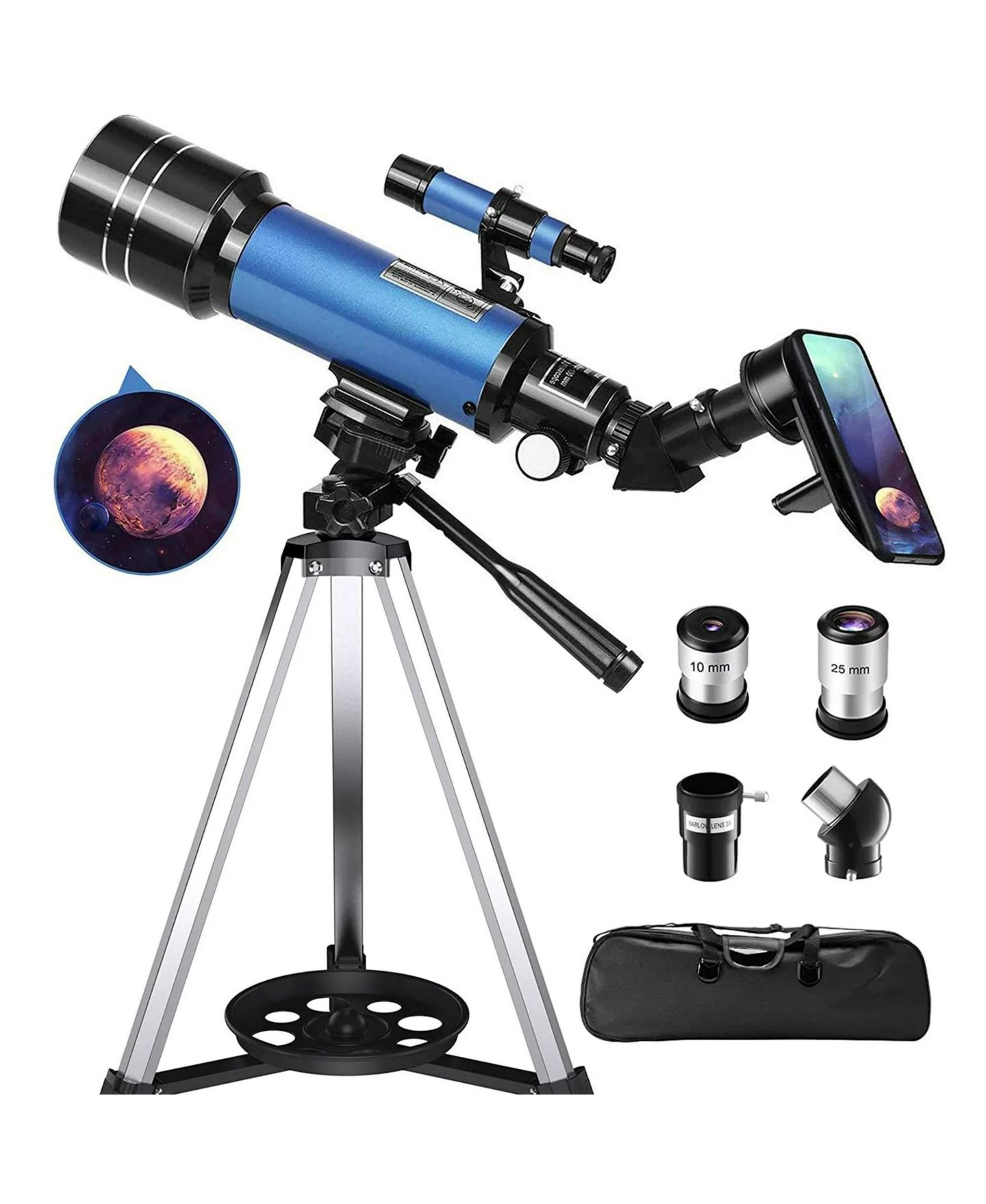 Детская игрушка SUGIFT 70mm Aperture Beginner Telescope, Ages 8+ — фото 1