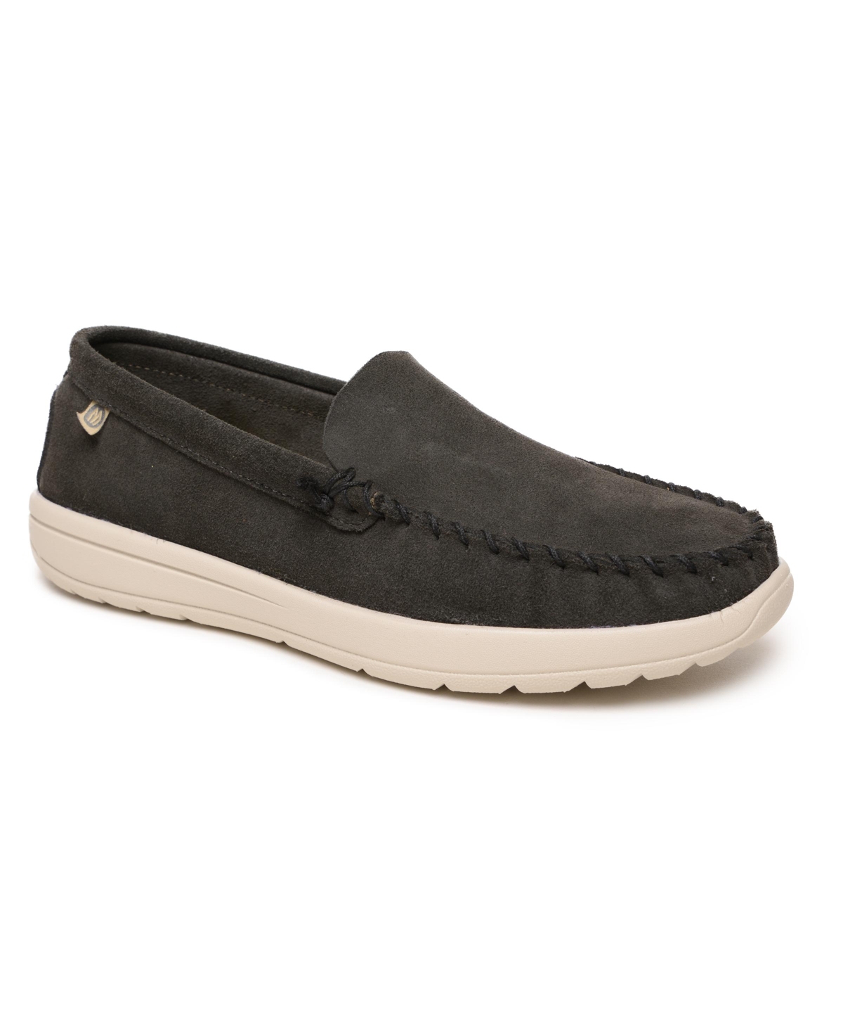 Men's Discover Classic Suede Slip-on Shoes - Charcoal